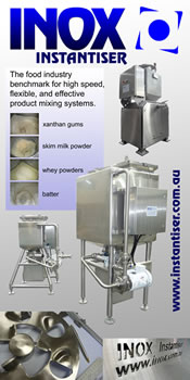 Instantiser - Food Processing Equipment & Systems - INOX Australia