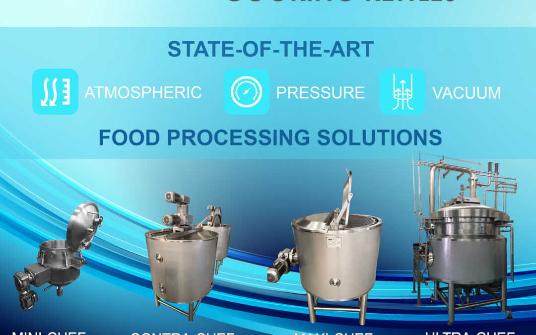 The ‘Chef’ Range of Food Processing Cooking Kettles